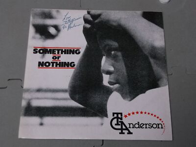T.C. Anderson:   Something Or Nothing  UK  7''   EX+  SIGNED
