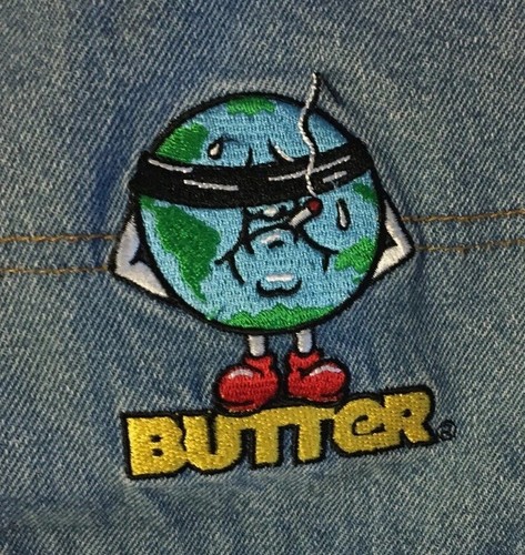 Butter Goods Faded Baggy Jeans 33 Grunge Skate Silvertab Polar Big Boy Y2K Jnco - Bild 3 von 16