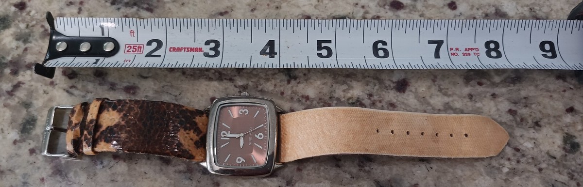 Nine West Y121E Womens Watch Stainless steel back NW 1405 Needs Battery eBay