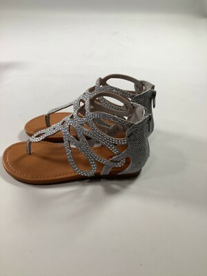 Girls Bongo Silver YG Cara 2 Shoes (1M) NEW! NIB