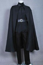 V per Vendetta Hugo Tessitura Cosplay V Costume Tuta Giacca Cappotto Halloween Outfit"