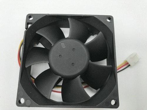 Delta 8025 AFB0812SH F00 DC12V 0.51A 80mm double ball cooling fan 3pin - Picture 3 of 3