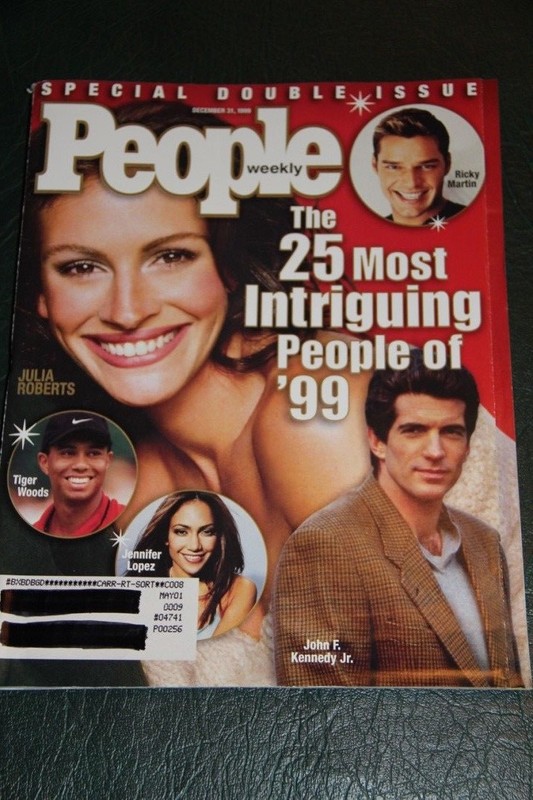 December 31, 1999 People Weekly Magazine 25 Most Intriguing People of 1999