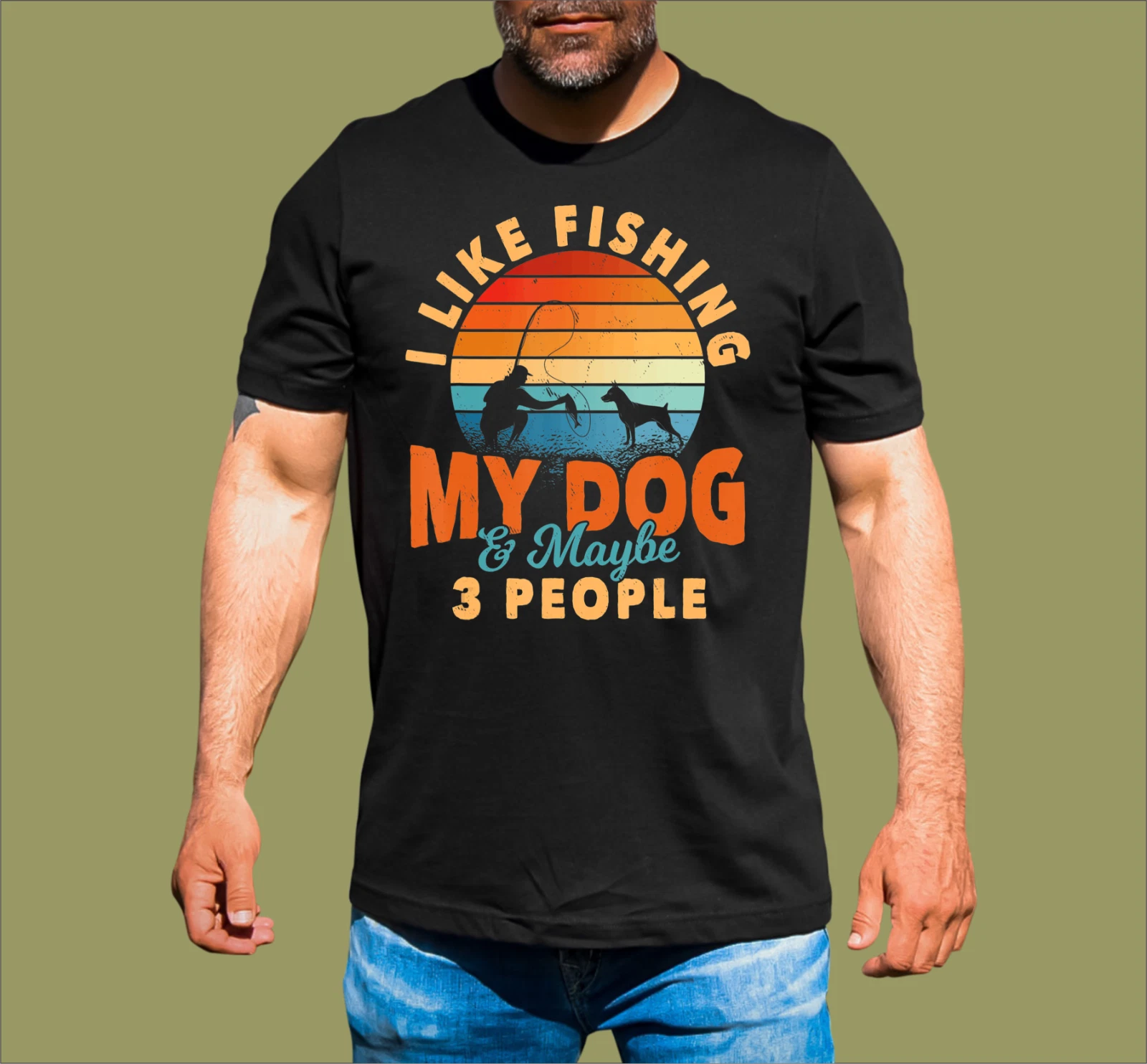 FISHING WITH MY DOG T-SHIRT
Opens in a new window or tab