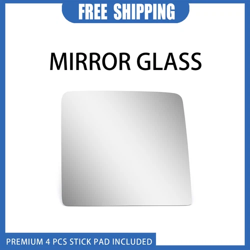 Mirror Glass Replace For 09-16 Ford F250 F350 F450 SD Right Side Flat Adhesive