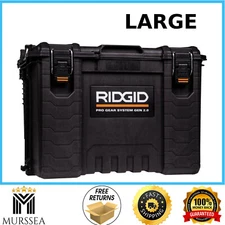 RIDGID 2.0 Pro Gear System Power Tool Case and Storage Tool Box