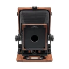 New Shen Hao SH PTB45 4x5 Field Folding Walnut Wood Large Format Camera