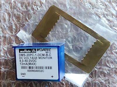 muRata-DATEL Digital Panel Meter  DMS-20PC-1-DCM-B-C  Blue - 8-50 VDC   Self-Pwr