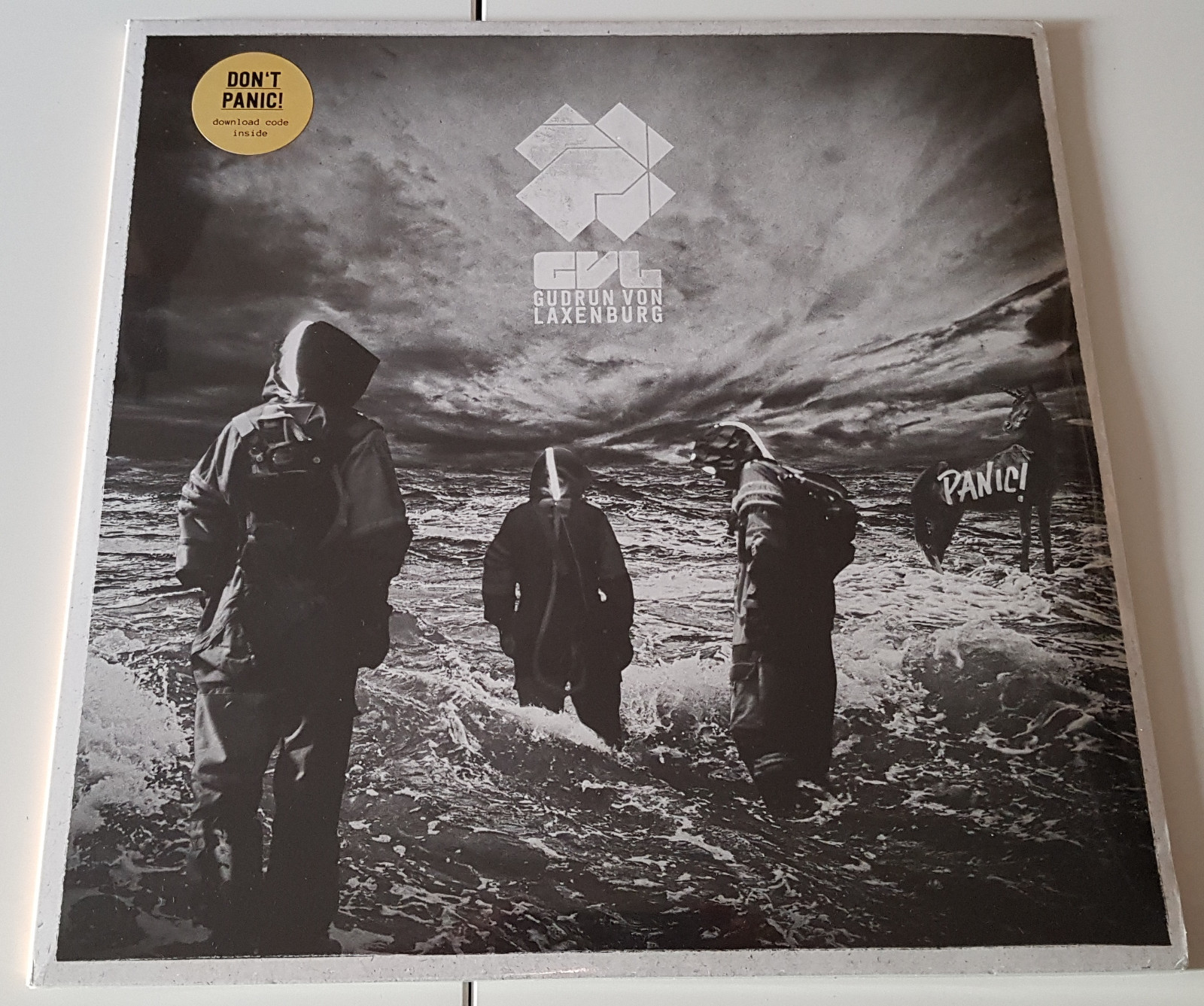 GUDRUN VON LAXENBURG / PANIC! DBL LP 2017 VINYL SEALED D/L SKINT RECORDS ELECTRO