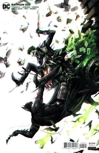 BATMAN #100 FRANCESCO MATTINA CARD STOCK VARIANT JOKER WAR 1ST PRINT 2020 DC NM