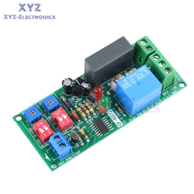 Cycle Delay AC 110V 120V 220V 230V 240V Timing Relay Switch Turn ON/OFF Module