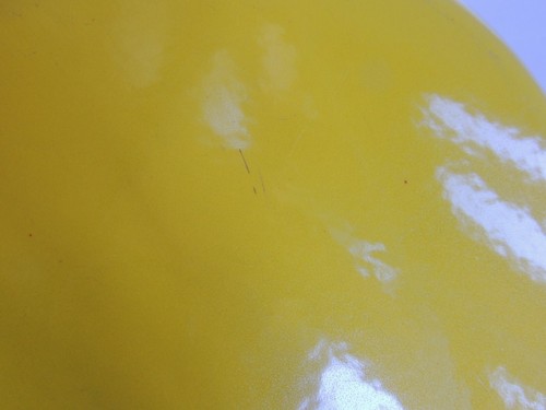 Cazuela horno holandés MCM vintage NAACO Dinamarca D3 hierro fundido esmaltado amarillo 2 piezas - Imagen 12 de 15