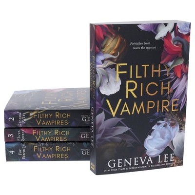 Filthy Rich Vampires Series By Geneva Lee 4 Books Collection Set - Fiction - PB