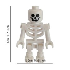 12pcs/set Skeleton Soldiers Building Blocks Halloween Figures Building Blocks