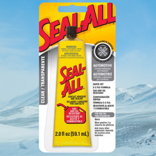 NEW SEAL ALL HEAVY DUTY ADHESIVE SEALANT 2 OZ TUBE GLUE CLEAR CONTACT 6279426