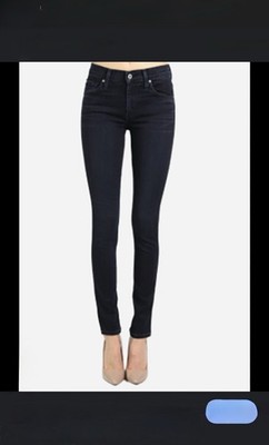 James Jeans Twiggy Black Skinny Ankle Stretch Denim Jeans S31