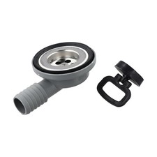 Per Uso Marino Ponte Barca Scarico a Pavimento Camper Foro di Scarico ABS e Acci