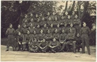 WW2 photo 9th Armoured Division soldiers, c.1942-43, British Army military RPPC