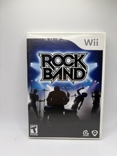 Nintendo Wii Rock Band Tested Working CIB