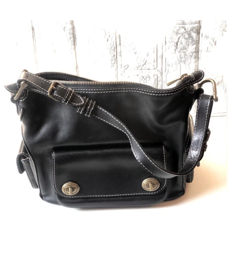 Bolso Hobo Vintage Marc Jacob’s y2k Multi-Bolsillo Latón Herrajes Gamuza Rosa Foto 4 de 4