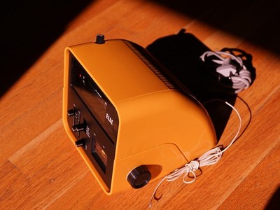 Toshiba ELAC Flip Clock Yellow Vintage Restored 110v 60Hz | eBay