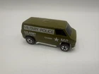 1974 Hot Wheels Red Line Flying Colors Olive U.S. Army Military Police Super Van