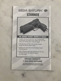 Virtua Cop | Sega Saturn | Manual Only