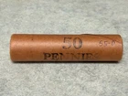 UNC Shotgun Roll 1955-D Wheat Cents - Slightly Toned Enders - Clean