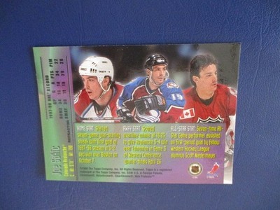 1998-99 Topps Mystery Finest Silver Refractor Joe Sakic #M20 HOF
