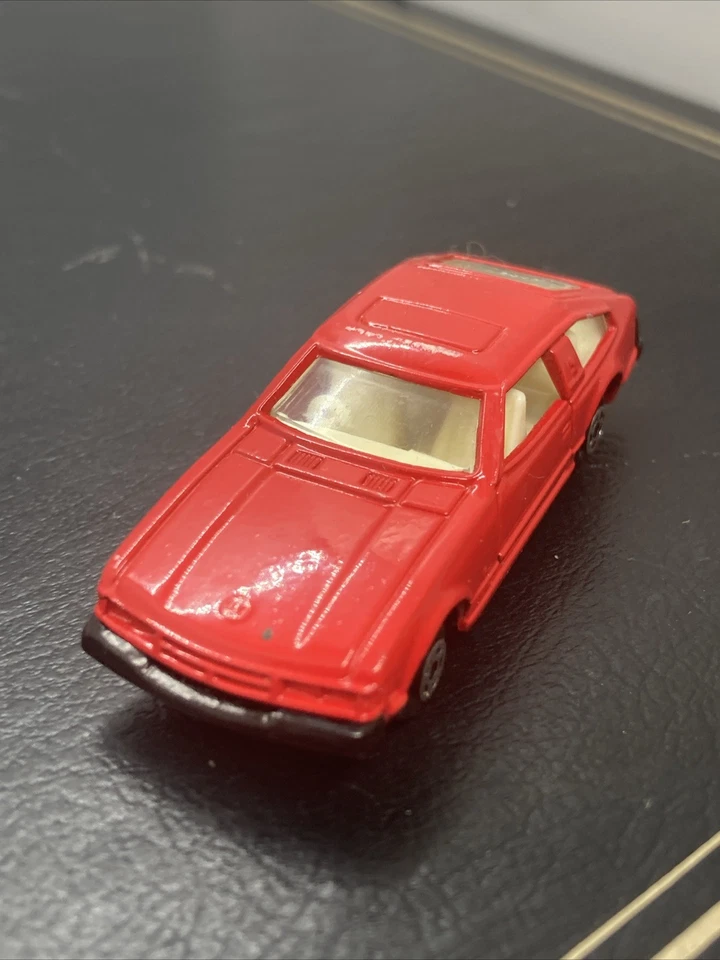 Caja de cerillas Lesney Toyota Celica XX carrocería roja RARA súper rápida sin caja Foto 2 de 4