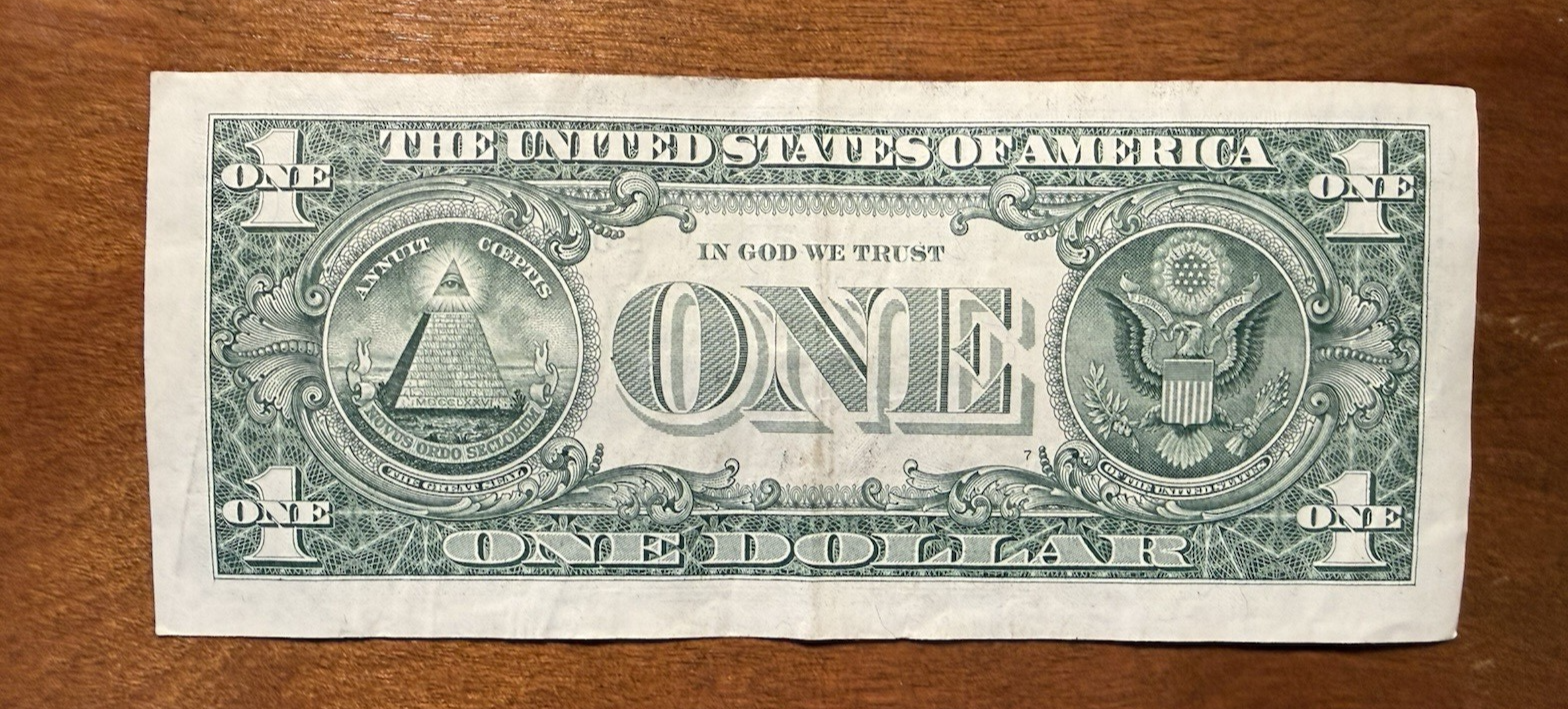 fancy serial number Trinary four in a row five of a kind zeros note ...