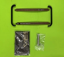 VESEL Cell Phone Case for iPhone Xs Max - Mirror Black & Walnut wood 