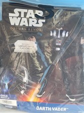 NEW Star Wars Darth Vader Kids Halloween Costume Sz 8