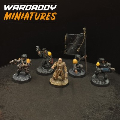 Well Painted Warhammer 40k Imperial Guard Cadian Command HQ Games Workshop