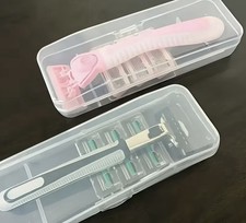 1 Piece Portable Plastic Razor Travel-Friendly Razor Case