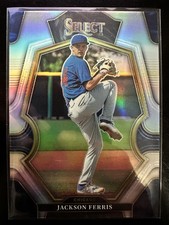 2023 Panini Select Jackson Ferris #148 Premier Level Sliver Prizm Chicago Cubs