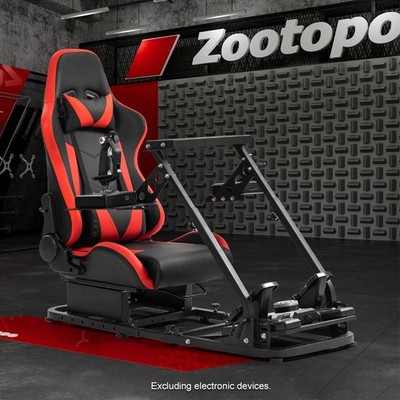 Zootopo Flight&Racing Simulator Cockpit Stand For Logitech G923 G29 Thrustmaster