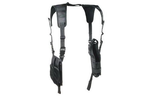 UTG Law Enforcement Vertical Shoulder Holster Black PVC-H175B - Picture 1 of 1