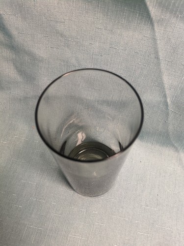 Smoky Gray Highball Glasses 12 oz Tumblers Barware Vintage Style Retro - Picture 2 of 7