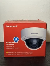 HONEYWELL VIDEO H4W4PER3 NETWORK RUGGED MINI DOME CAMERA WDR, 4MP IR 2.8MM *NEW*