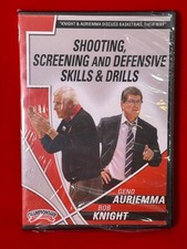 Bob Knight & Geno Auriemma Shooting, Screening, & Defense Skills & Drills DVD