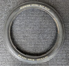 Schwinn 20 X 2.125 Raised White Letter Slik Krate Tire Stingray 1972
