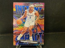 2022 Prizm Draft Picks II-JD Jalen Duren Instant Impact Blue Shimmer /19