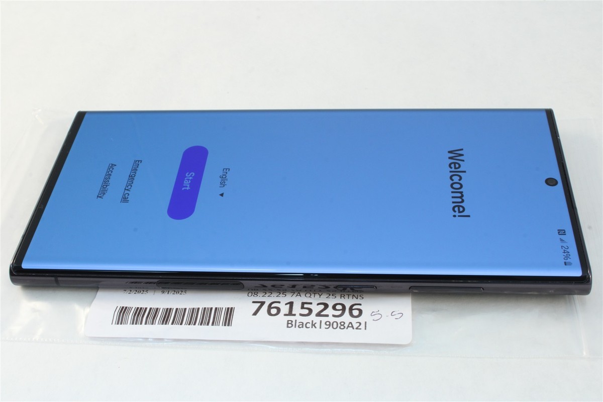 Samsung Galaxy S22 Ultra - 256 GB - Phantom Black (Straight