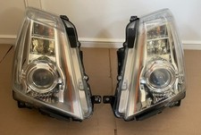 Lens Polished 2008-2013 Cadillac Cts Xenon Hid Headlight Set Left Right Tested