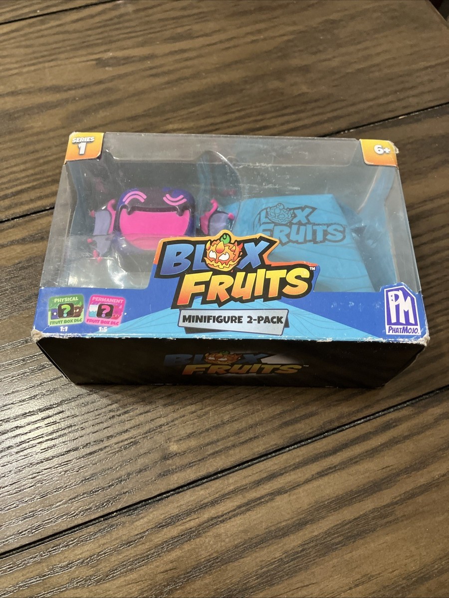 NEW Blox Fruits Mystery Mini Figure 2 Pack with Roblox DLC Codes