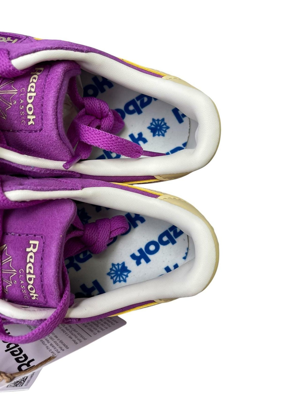 Reebok Women Sneaker Club C Grounds UK 100220814 Tennis Purple Chalk Size 6 M thumbnail 7