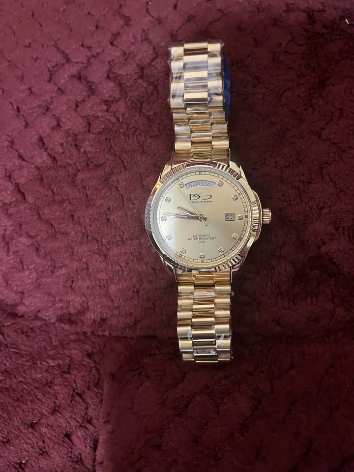 Reloj Automático Hombre Daniel Steiger DS1960 Tono Dorado Multifunción Foto 4 de 4