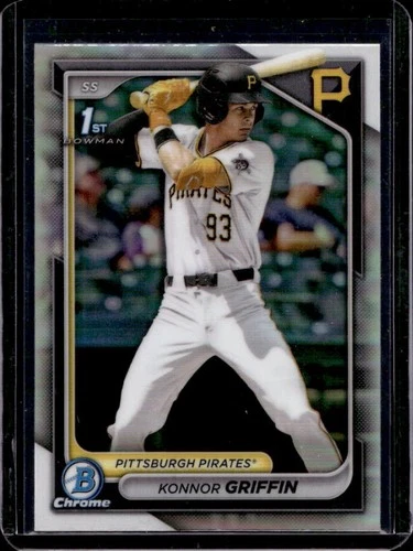 2024 Bowman Draft Konnor Griffin Chrome Refractor 1st Prospect #BDC-22 Pirates