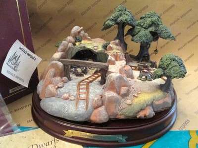 WDCC Snow White Seven Dwarf's Jewel Mine Enchanted Places COA Disney Box 41203